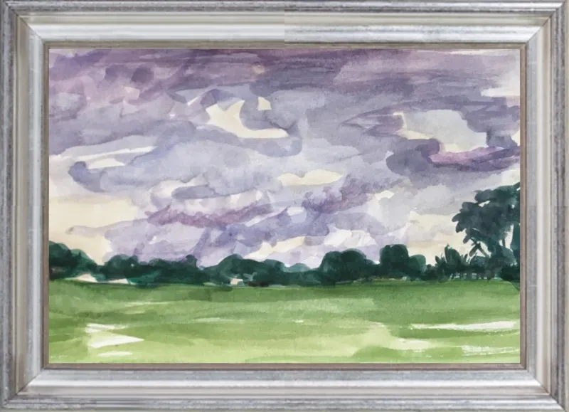 Summer Sky, Late by Megan Williamson for Artfully Walls