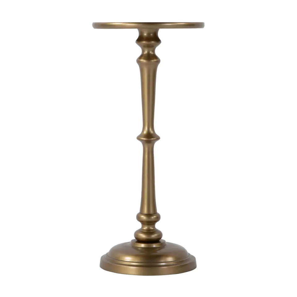 Alisa Antique Gold End Table