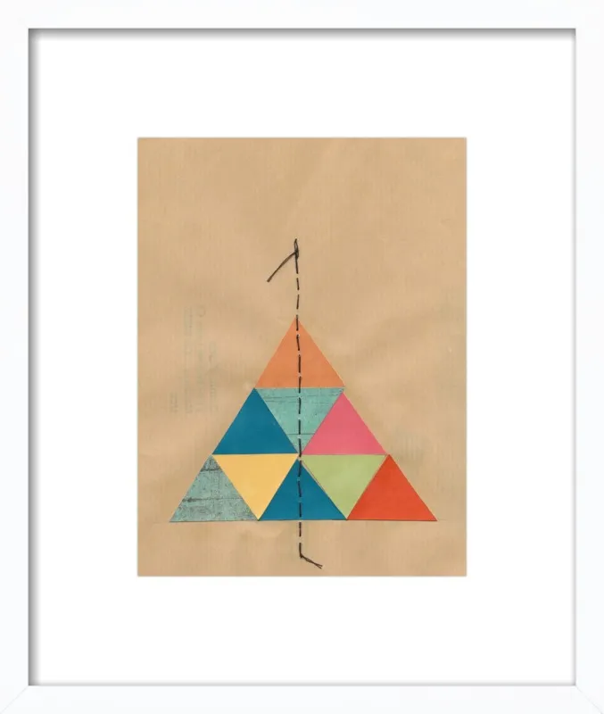 Pyramid Series 1 by Jan Weiss for Artfully Walls