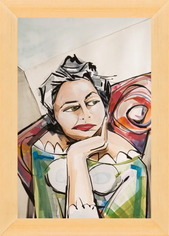 Ponder by Becky Aubry for Artfully Walls