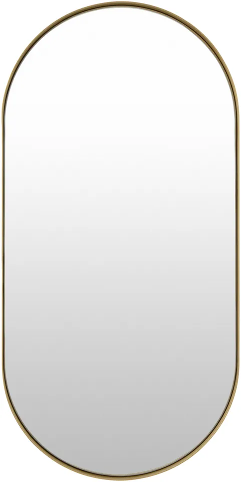 Carbondale Gold 32"H x 16"W x 2"D Accent Mirror