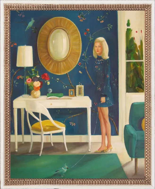 The Invisible Nature of Tansy Fairchild by Janet Hill for Artfully Walls