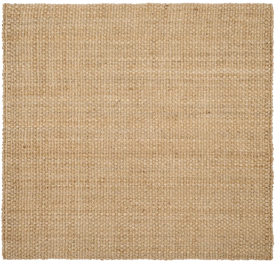 Arlo Home Hand Woven Area Rug, NF401A, Natural,  6' X 6' Square