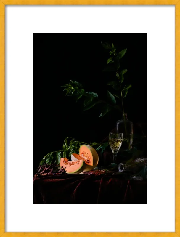 Cantaloupe by Dustin Halleck for Artfully Walls