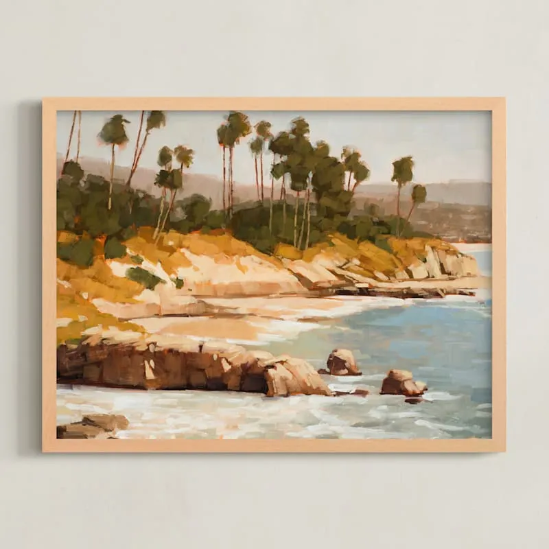 Sunlit Shores Limited Edition Fine Art Print