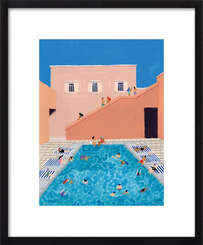 Gathering by Joanne Ho for Artfully Walls