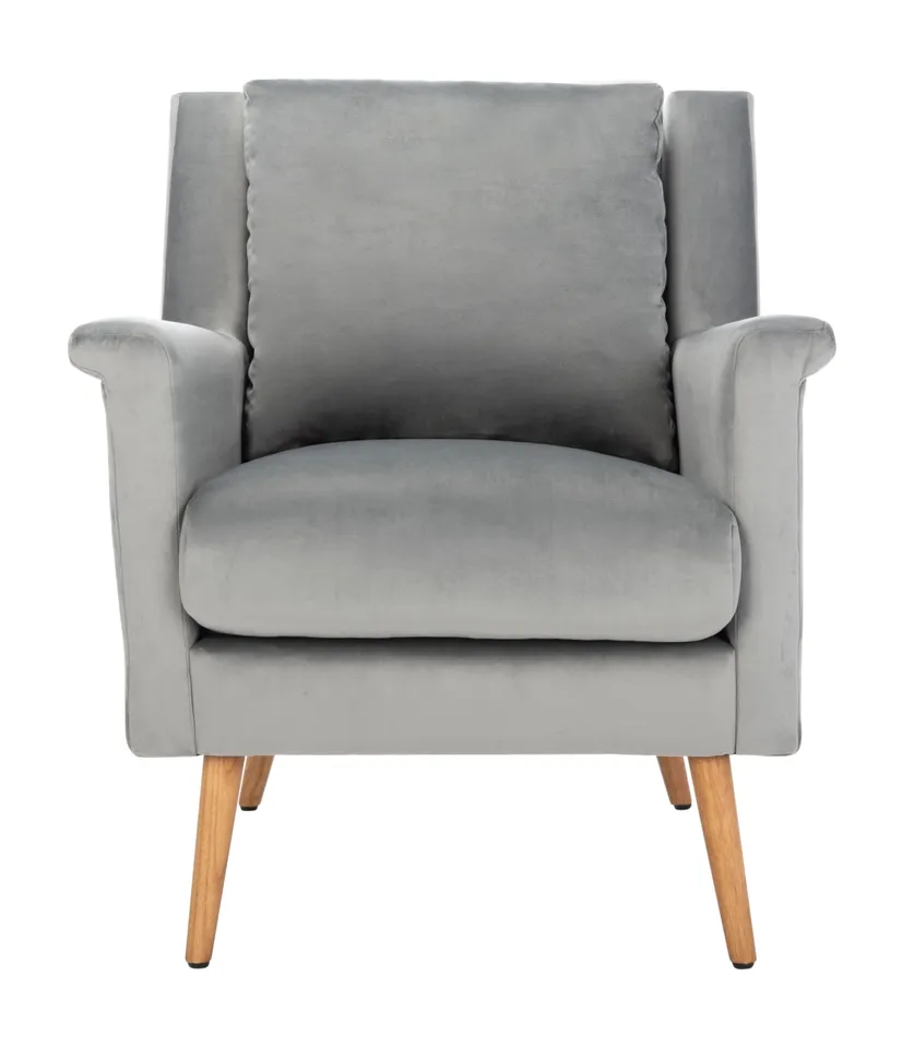 Astrid Mid Century Arm Chair - Stone / Natural