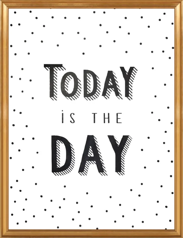 Today is the day by Lonneke de Roos - Kind of Style for Artfully Walls