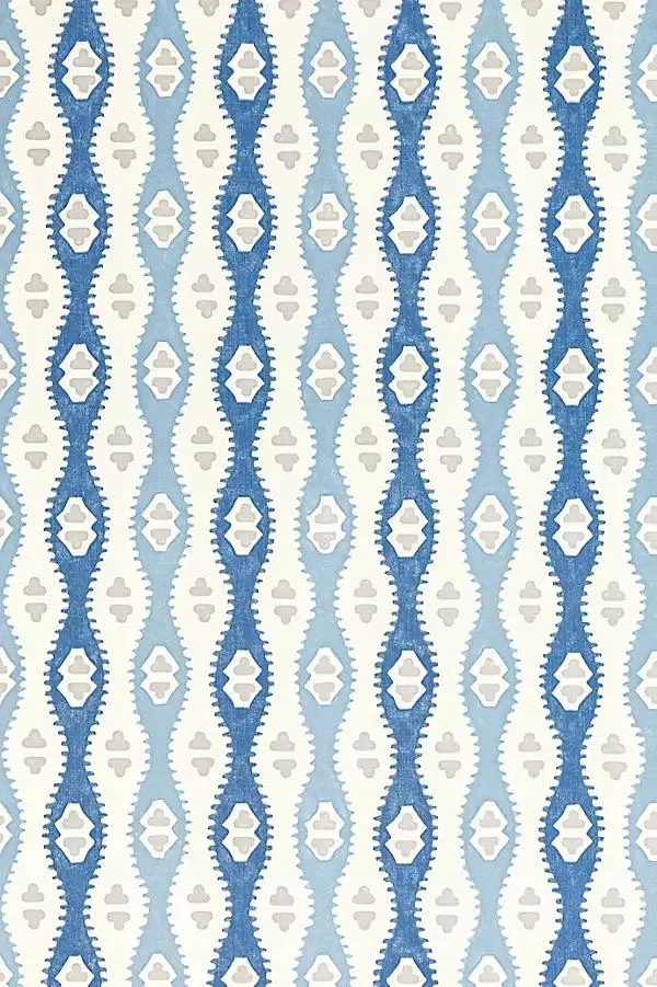 Elba Paper Striped Geometric Wallpaper