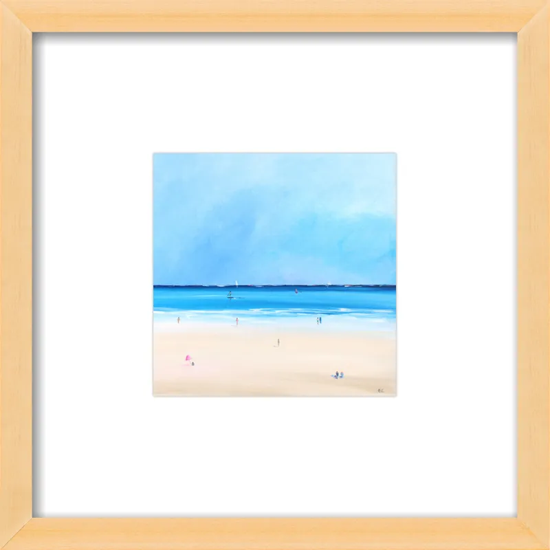 Smooth Ocean Sale by Caroline Chriss  for Artfully Walls