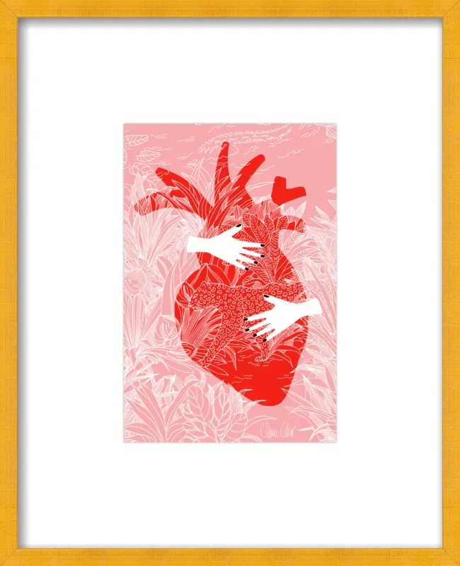 REFUGE ROSE by Claire Colin for Artfully Walls