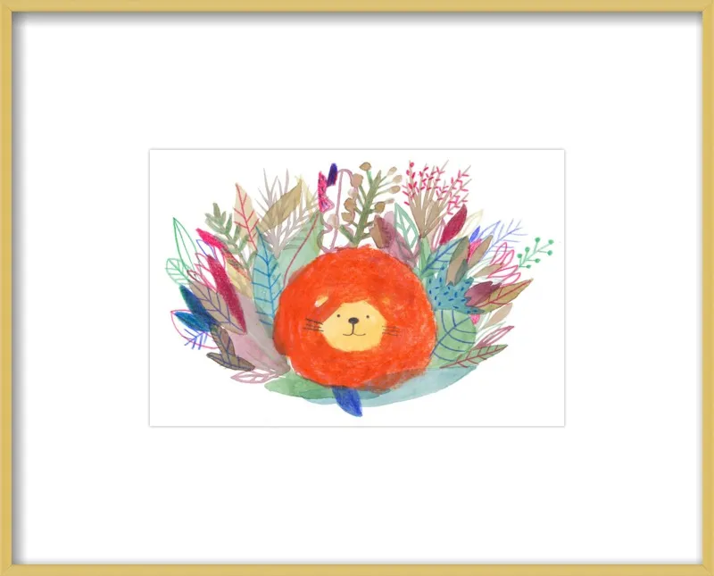 Lion by Marion Barraud for Artfully Walls