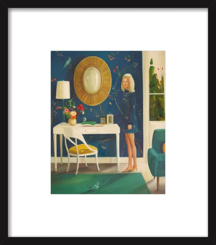 The Invisible Nature of Tansy Fairchild by Janet Hill for Artfully Walls