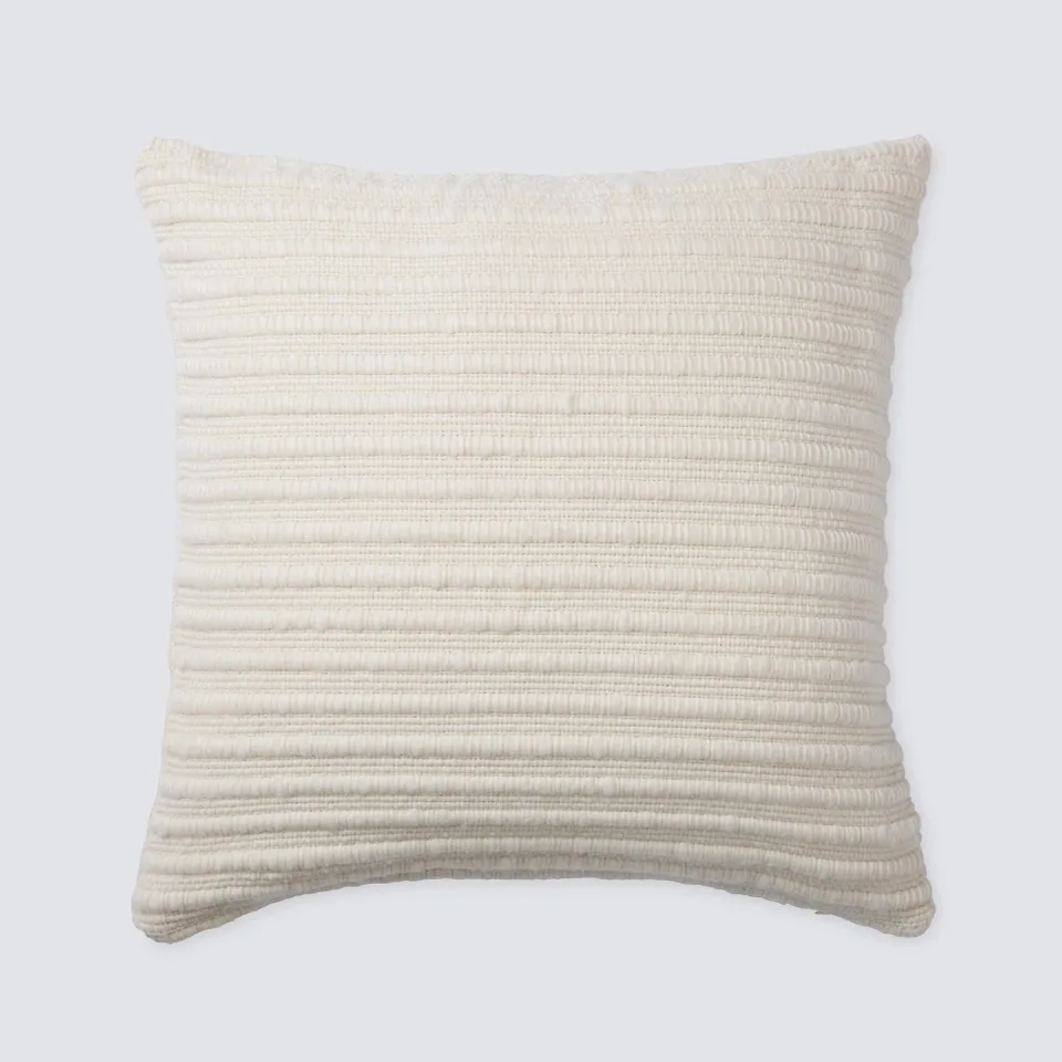 The Citizenry La Duna Pillow | 20" x 20" | Ivory