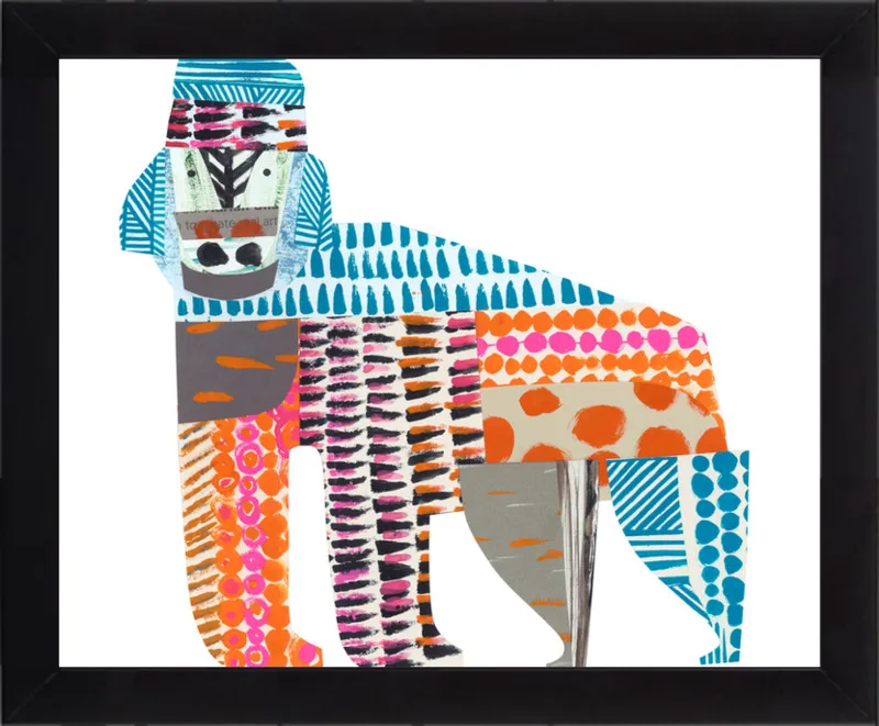 gorilla by Clare Youngs for Artfully Walls
