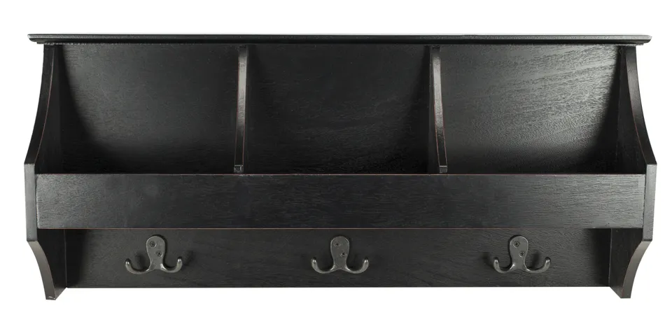 Darcey Hanging String Wall Rack - Black