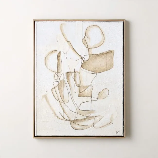 'Gustell' Framed Wall Art 28"x36"