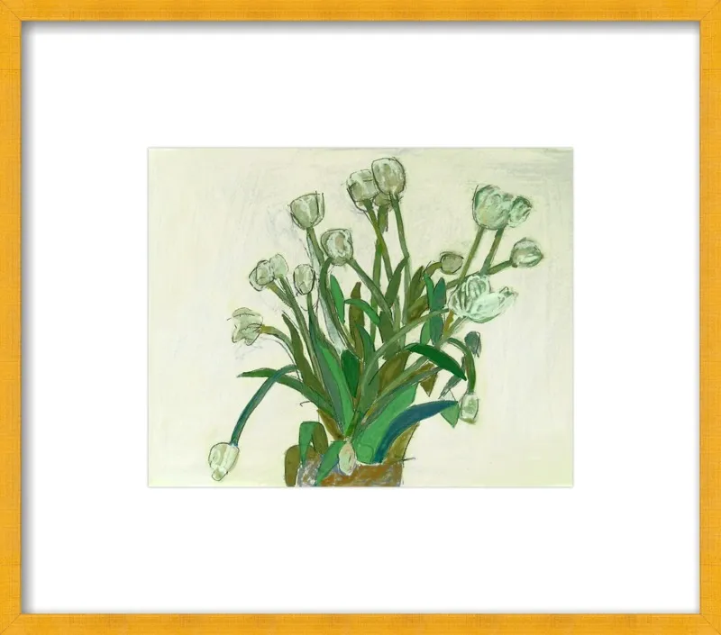 viridiflora tulip by Liz Innvar for Artfully Walls
