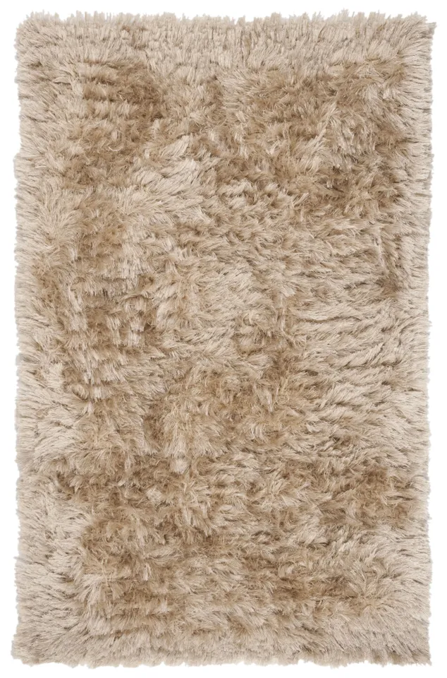 Arlo Home Hand Tufted Area Rug, RVG123B, Beige,  3' X 5'