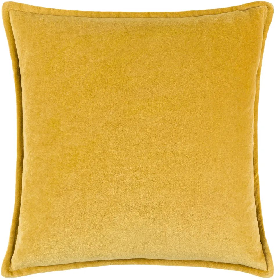 Cotton Velvet CV-050 22"L x 22"W Down Filled Pillow