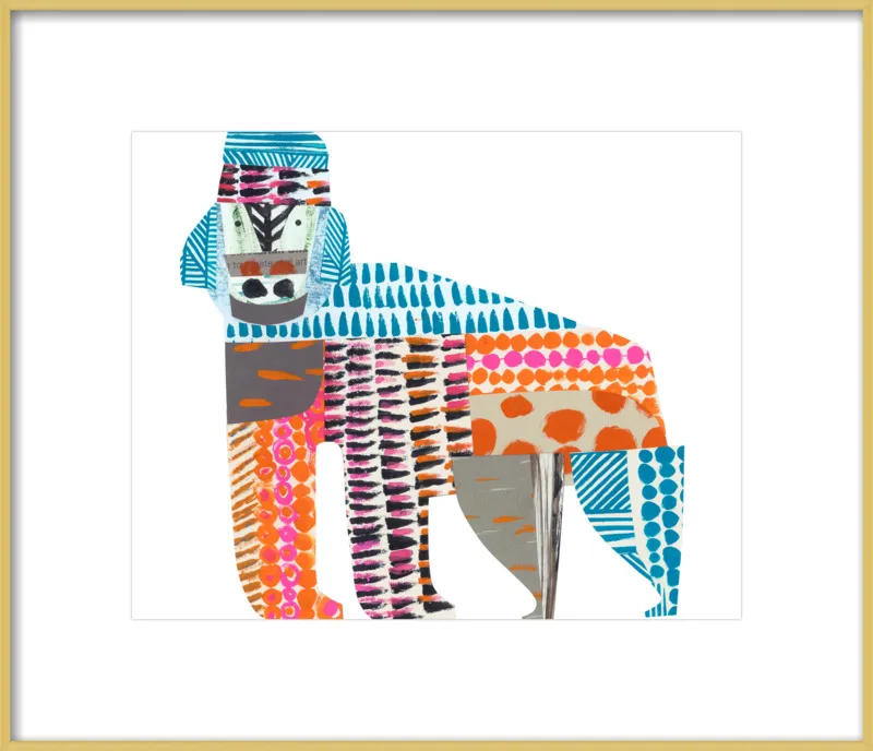 gorilla by Clare Youngs for Artfully Walls