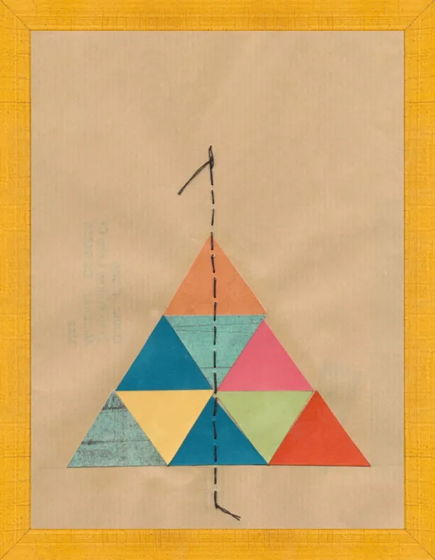 Pyramid Series 1 by Jan Weiss for Artfully Walls