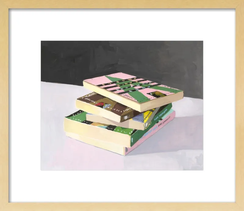 Vonnegut Stack by Elizabeth Mayville for Artfully Walls