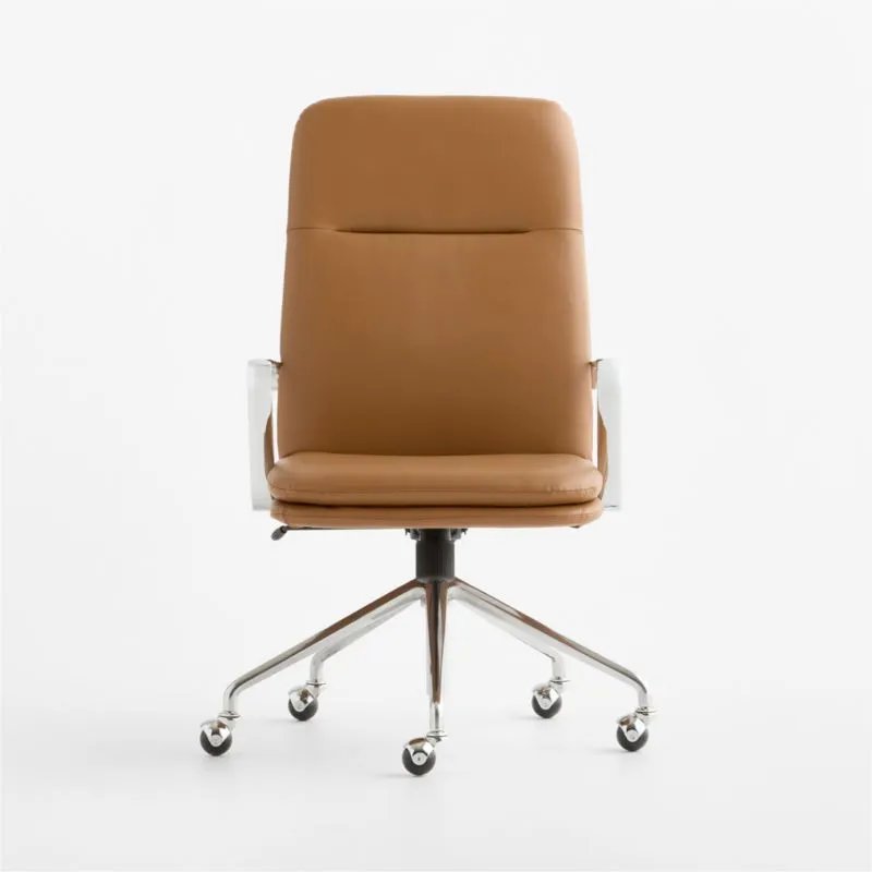 Smythe Faux Leather Office Chair