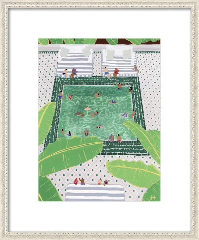 Green Riad by Joanne Ho for Artfully Walls