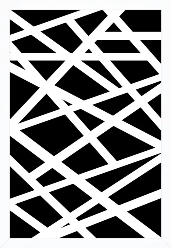Criss Cross by Emine Ortega for Artfully Walls