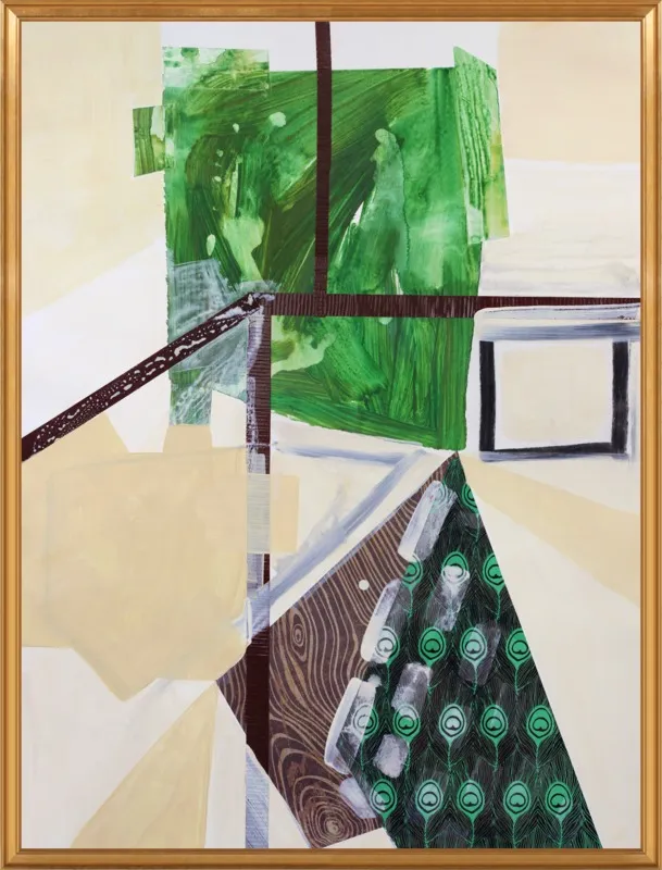 Abstract Study (trail map) by Pamela Staker for Artfully Walls