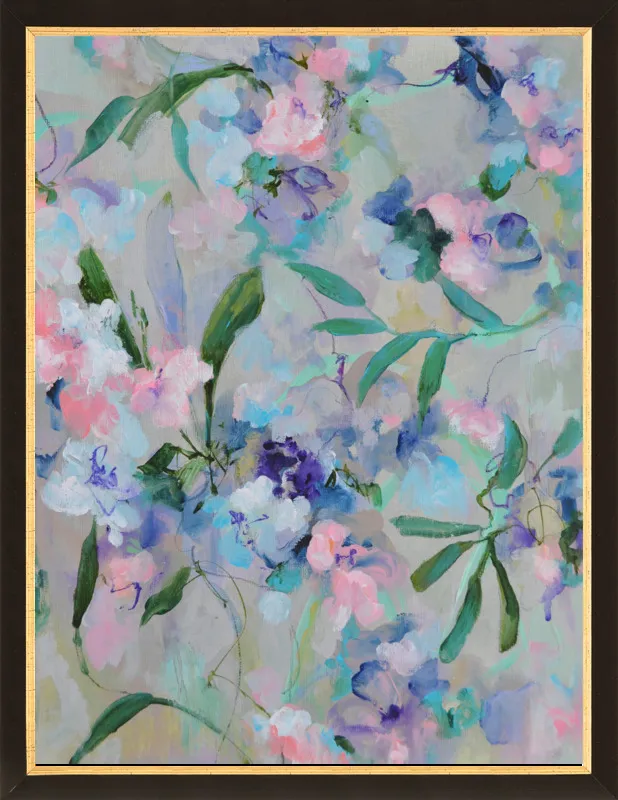 Arrangement in Blue and Lilac by Sonal Nathwani for Artfully Walls