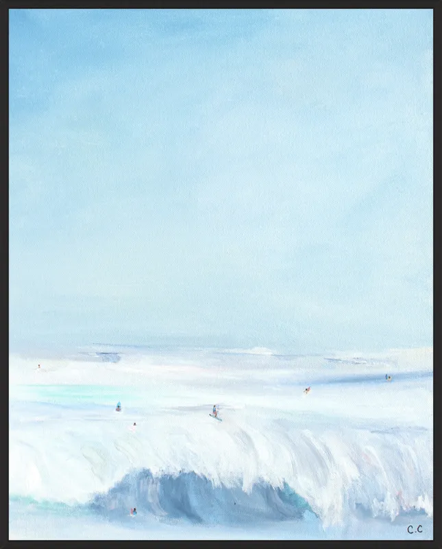 Wave Riders  by Caroline Chriss  for Artfully Walls