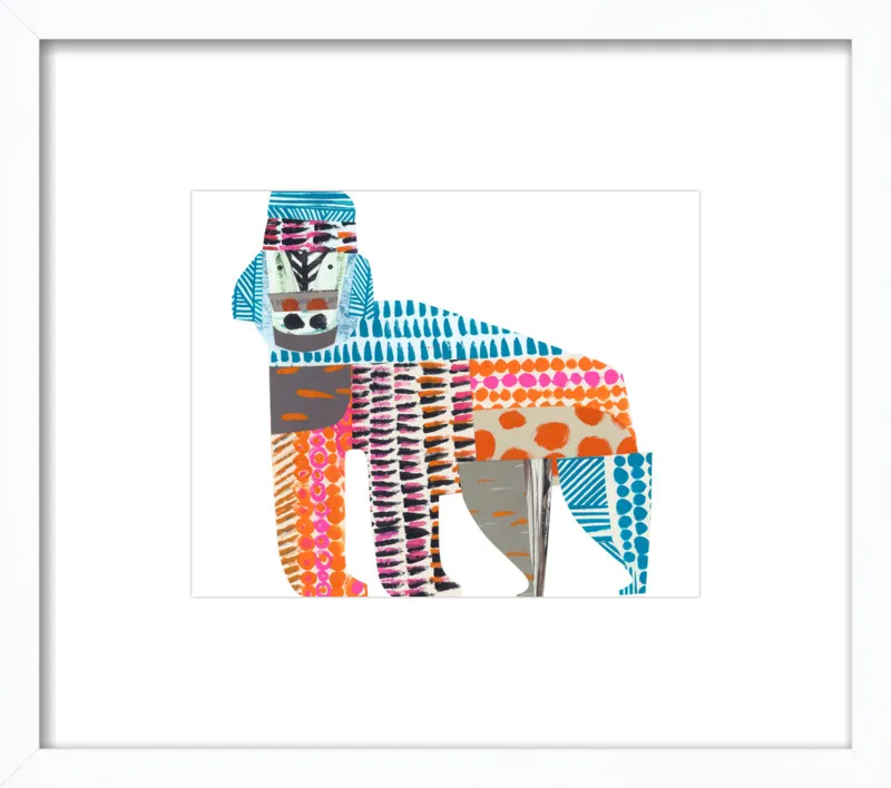 gorilla by Clare Youngs for Artfully Walls