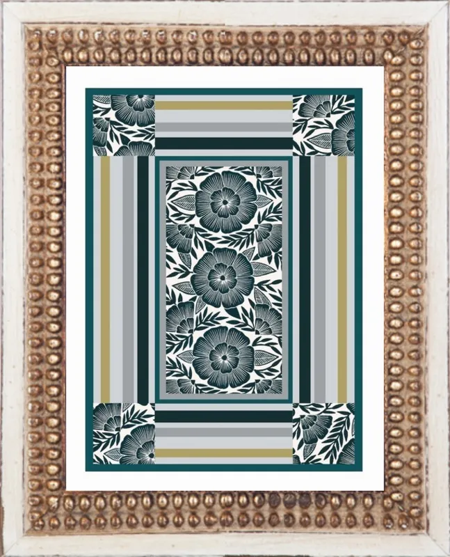 Botanical Frame 1 by Katharine Watson for Artfully Walls