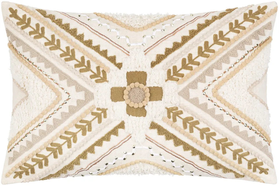 Kenitra KTR-001 18"L x 18"W Down Filled Pillow