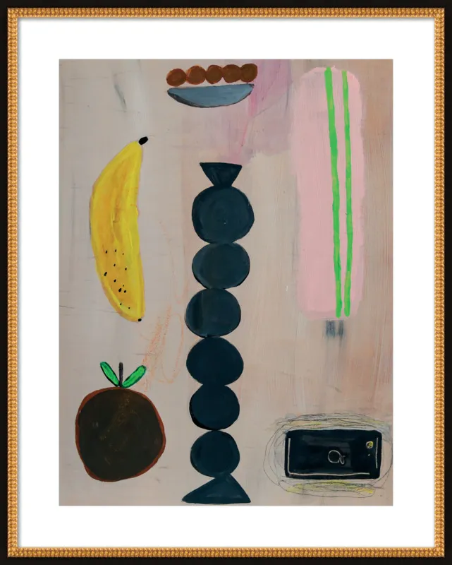Still life with a phone vibration by Agata Królak for Artfully Walls