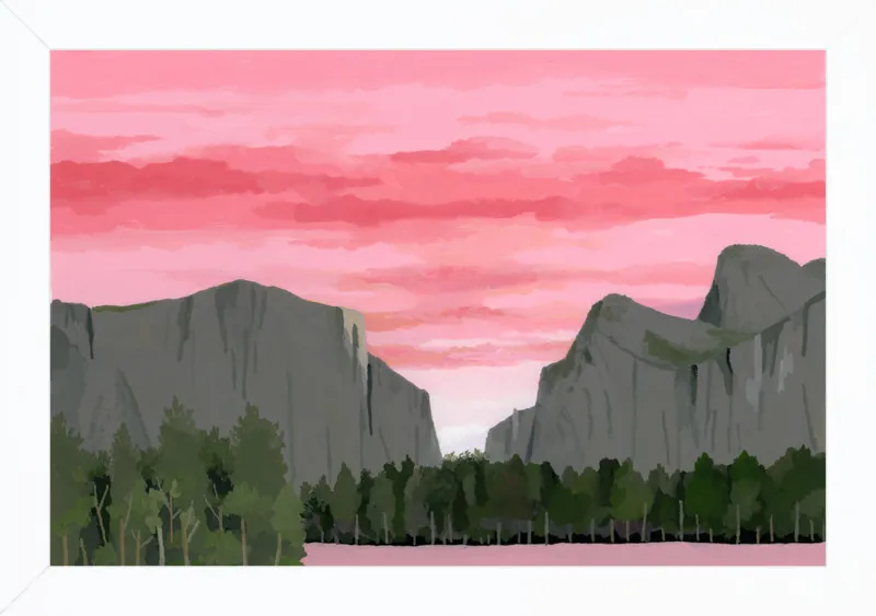 Dawn of Yosemite Park by Hiroyuki Izutsu for Artfully Walls