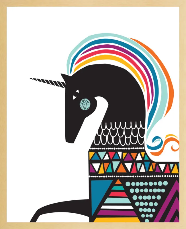 Unicorn by Rob Blackard for Artfully Walls