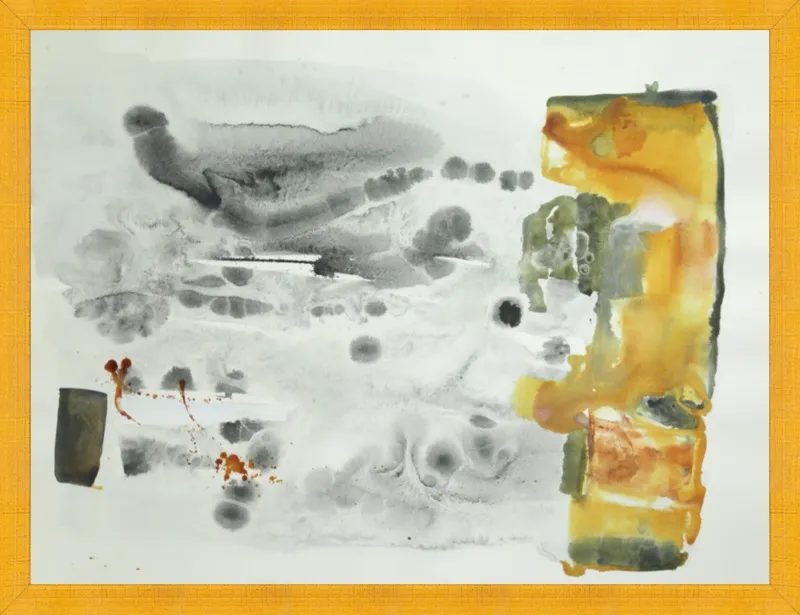 work on paper #24 by Emily Van Horn for Artfully Walls