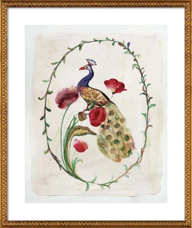 Peacock by Ruti Shaashua for Artfully Walls