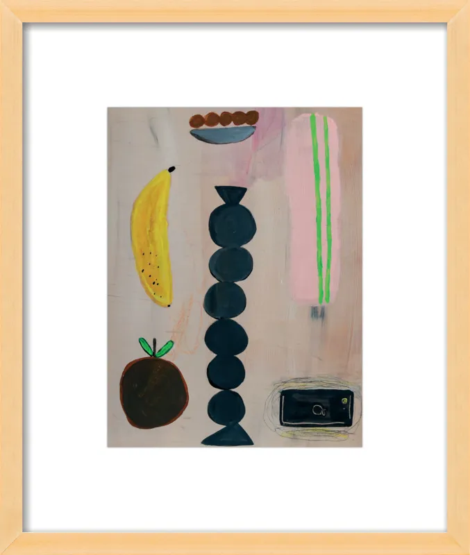 Still life with a phone vibration by Agata Królak for Artfully Walls