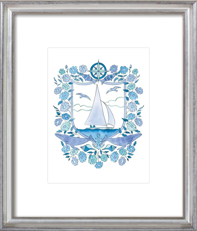 Setting Sail by Rachel Rogers for Artfully Walls