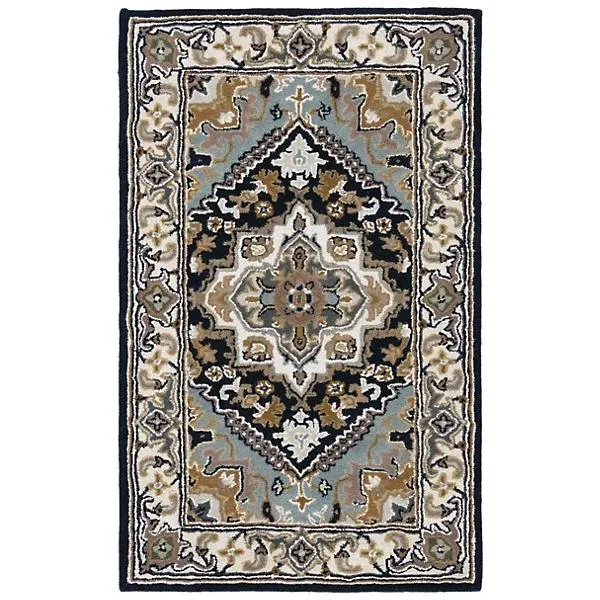 Heritage Row Heriz Medallion Area Rug