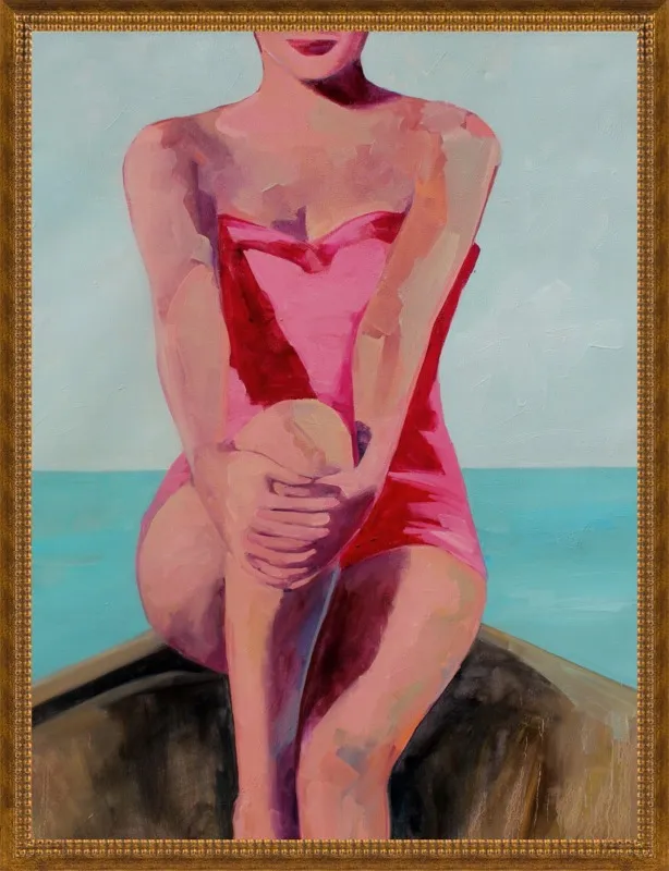 Woman in a Boat by T. S. Harris for Artfully Walls