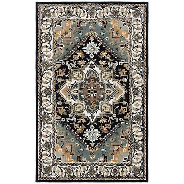 Heritage Row Heriz Medallion Area Rug