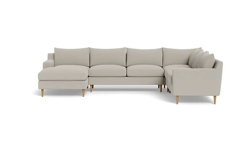 Sloan 4-Piece Corner Sectional Sofa with Left Chaise