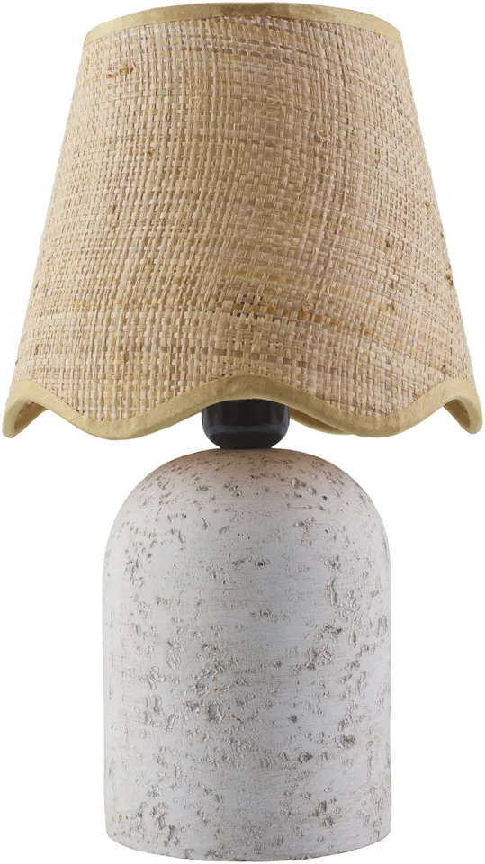 Lomba  Painted 14"H x 8"W x 8"D Accent Table Lamp