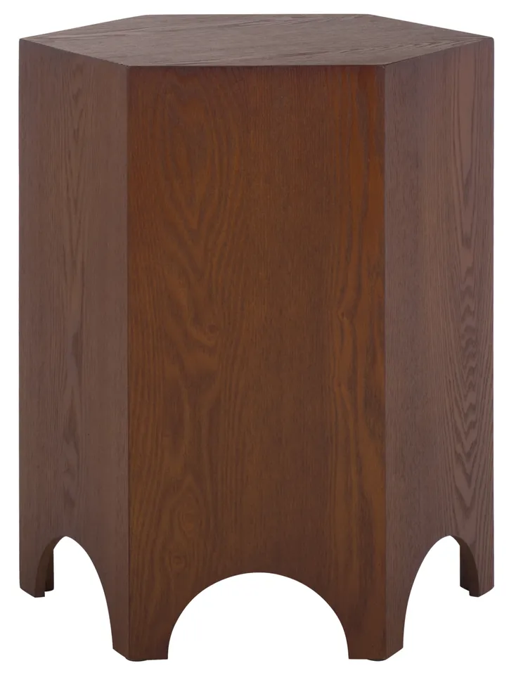 Barahan End Table - Walnut