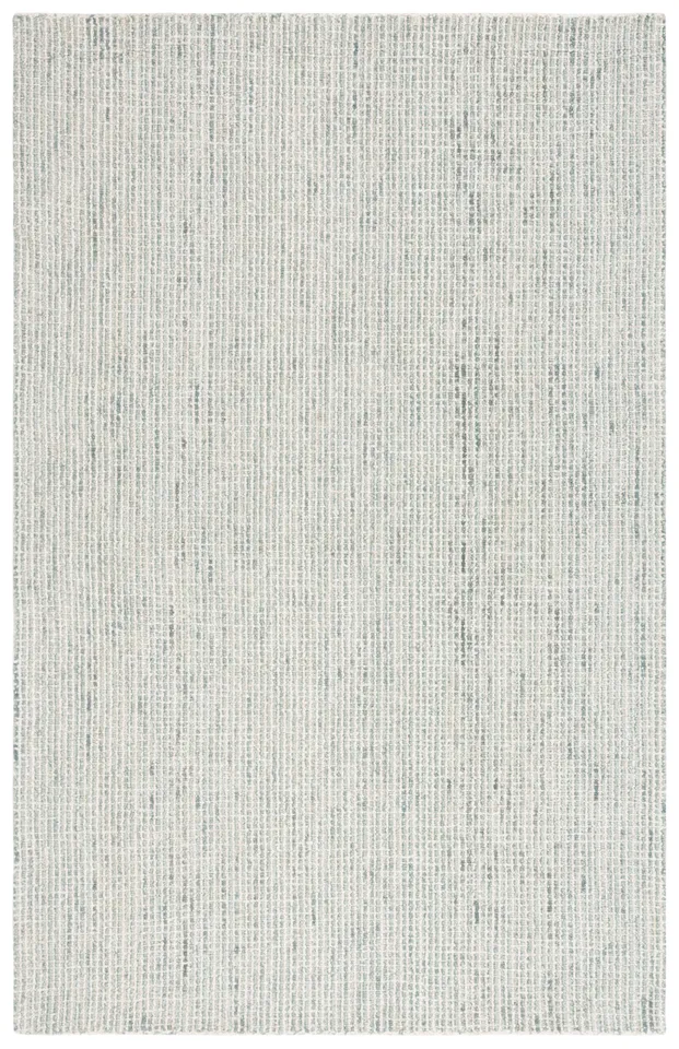 Safavieh Couture Abstract Collection Hand Tufted Area Rug, Green / Ivory, 5' x 8'